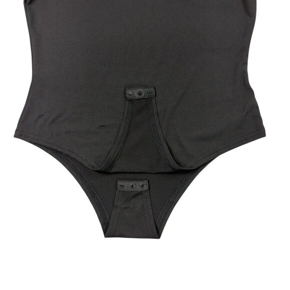 Black Short Sleeve Bodysuit Women’s Size L - Picture 5 of 10